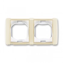 rámeček dvojnásobný IP44 ELEMENT 3901E-A00942 C slonová kost